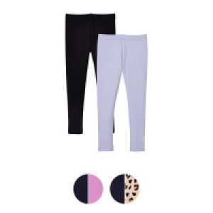 LILY & DAN Kinder Leggings, 2er-Pack