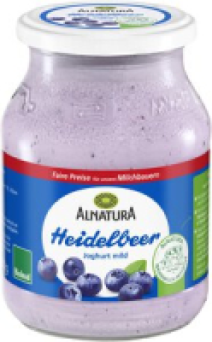 Heidelbeerjoghurt aus Weidemilch 2.39&nbsp;&euro;