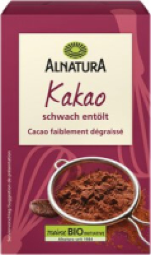Alnatura Kakao schwach entölt