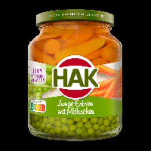 HAK Junge Erbsen mit Möhrchen