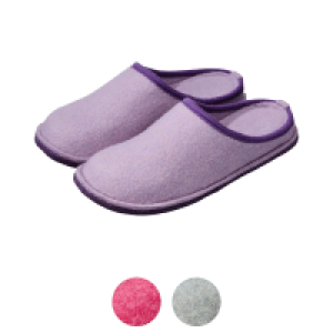 Aldi Süd  UP2FASHION BASICS Damen-/Herren-Filzpantoffeln
