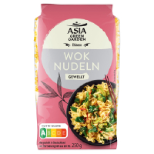 Aldi Süd  ASIA GREEN GARDEN Wok-Nudeln 250g, gewellt