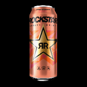 Aldi Nord Rockstar ROCKSTAR Energydrink Zero Sugar Peach