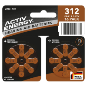 ACTIV ENERGY Hörgerätebatterien