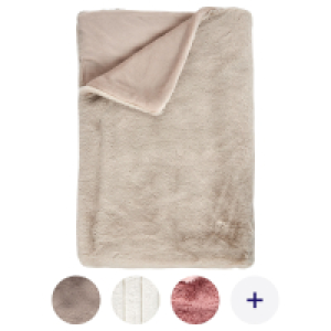 HOME CREATION Kunstfell Decke