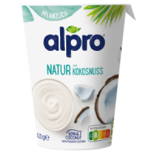 ALPRO Joghurtalternative 400 g, Natur mit Kokos