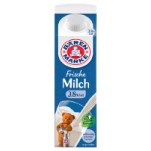 Aldi Süd  BÄRENMARKE Vollmilch 3,8 % 1 l
