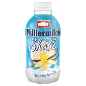 MÜLLER Müllermilch Shake 400 ml, Smooth Vanilla