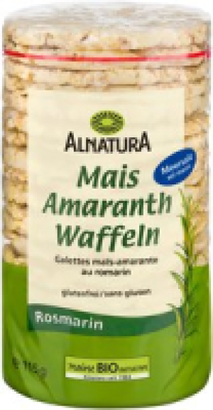 Alnatura Alnatura Mais-Amaranth-Waffeln Rosmarin