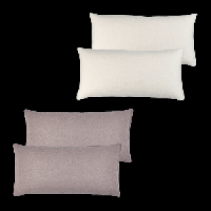 Aldi Nord Novitesse NOVITESSE Musselin-Kissenbez&uuml;ge