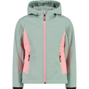Kinder Funktionsjacke Kapuzen Softshelljacke