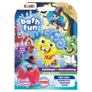 CRAZE Badekugel mit Spielfigur (Halloween)