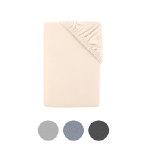 Aldi Süd  NOVITESSE Jersey Spannbetttuch, 140-160 x 200 cm