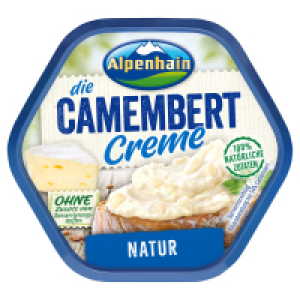Aldi Süd  ALPENHAIN Camembert Creme 125 g, Natur