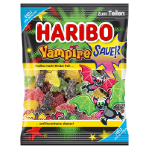 Aldi Süd  HARIBO Halloween 175 g, Vampire Sauer