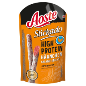 Aldi Süd  AOSTE Stickado 60 g, Hähnchen