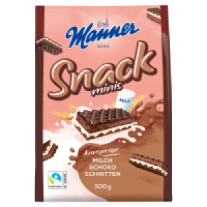 MANNER Snack Minis 300 g, Schokolade