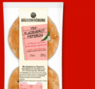 BÄCKERKRÖNUNG Mini-Fladenbrot 0.99 €
