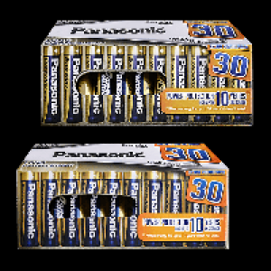 PANASONIC Alkaline-Power-Batterien