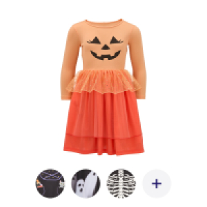 LILY & DAN Kinder Halloween-Kostüm