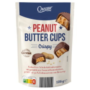 CHOCEUR Peanut Butter Cups 126 g, Crispy