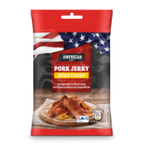 AMERICAN American Beef & Pork Jerky 70 g, Curry