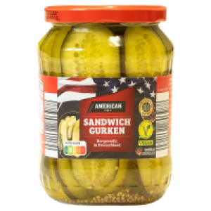 AMERICAN Sandwichgurken 720 ml