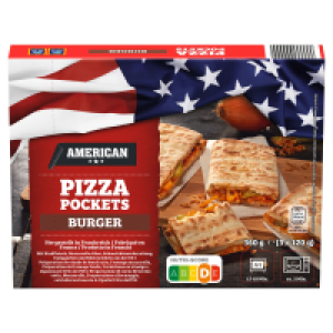AMERICAN Pizza Pockets 360 g, Burger