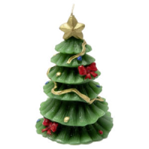 HOME CREATION Weihnachtliche Figuren-Kerze