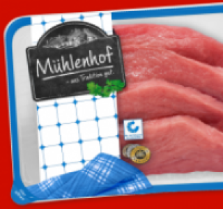 MÜHLENHOF Frische Schweine-Schnitzel 3.59 €