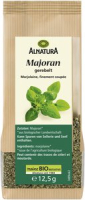 Alnatura Majoran gerebelt