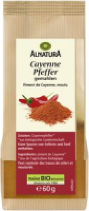 Alnatura Cayennepfeffer gemahlen