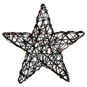 BELAVI LED Rattan Figuren