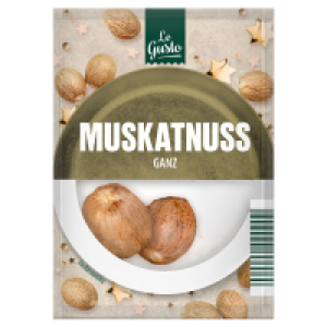 LE GUSTO Wintergew&uuml;rze, Muskat ganz