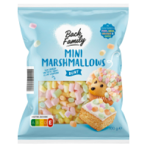 BACK FAMILY Mini Marshmallows 100 g, bunt
