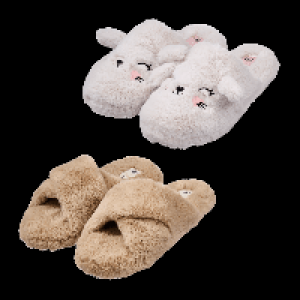 Aldi Nord Up2fashion UP2FASHION Plüsch-Hausschuhe