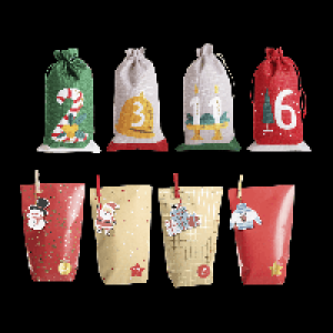 HOME CREATION Adventskalender-Bastelset
