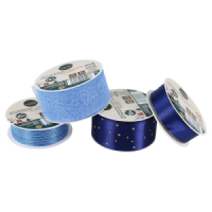 HOME CREATION Weihnachts-Geschenkband Mix