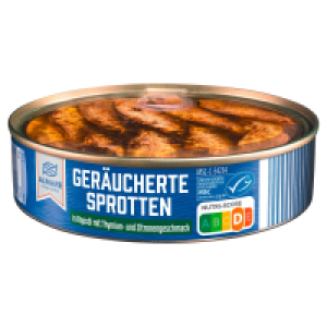Aldi Süd  ALMARE Geräucherte Sprotten, Zitrone Thymian