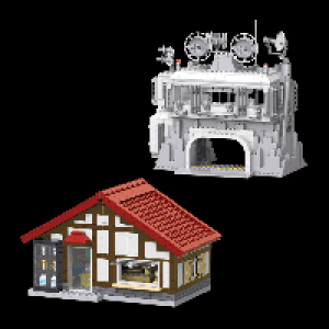 TOYLINO Klemmbaustein-Set, large