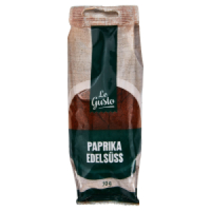 LE GUSTO Kr&auml;uter und Gew&uuml;rze im Nachf&uuml;llbeutel 70 g, Paprika edels&uuml;&szlig;