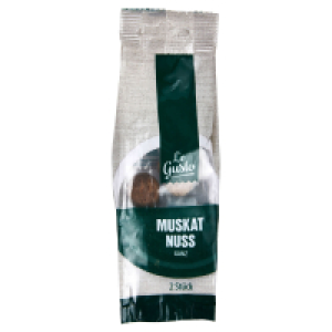 LE GUSTO Kr&auml;uter und Gew&uuml;rze im Nachf&uuml;llbeutel 2 Stk., Muskat ganz