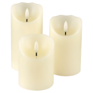 Aldi Süd  HOME CREATION LED Echtwachskerze
