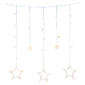 Aldi Süd  HOME CREATION LED Sternen-Lichtervorhang