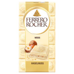 FERRERO Schokoladen 90 g, Rocher Weiß
