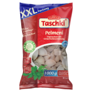 Aldi Süd  DOVGAN Taschki Pelmeni Schwein 1 kg