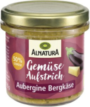 Alnatura Gemüseaufstrich Aubergine-Bergkäse