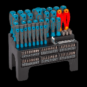 Aldi Nord Workzone WORKZONE XXL-Schraubendreher-Bit-Set