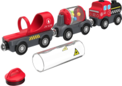 KIDLAND® Elektrische Lok m. Anhängern