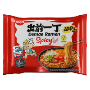 NISSIN Demae Ramen 100 g, Scharf